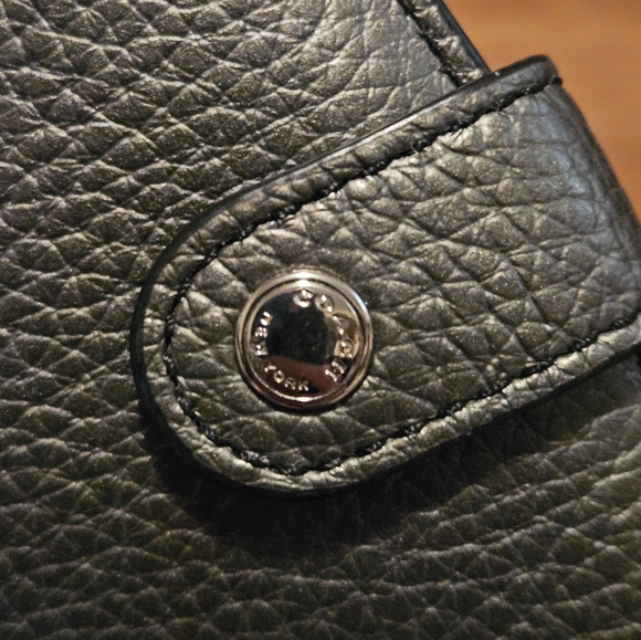 Coach Pebbled Leather Wallet Grey - Picture 3 of 10
